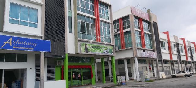 3 storey Shoplot (2 unit adjacen), Bandar Tasek mutiara, Simpang Ampat 1