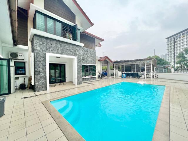 SWIMMING POOL CORNER Lot Terrace House Ilham Alam Sari Bangi Ukm 3