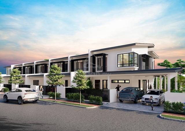 2-Storey Terraced House Oakland Garden Jalan Stephen Yong Kuching 1