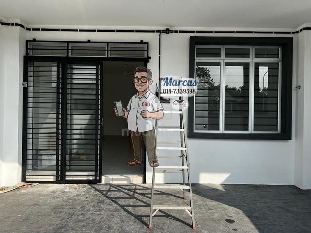 Rimbun Aman Basic Unit 1 Storey Terraced House Seremban For Rent!! 1