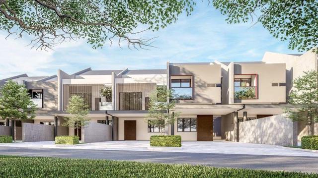 New 2.5-storey Terraced House for Sale, 4 Bedroom, 1 sq.ft, Kuching ...
