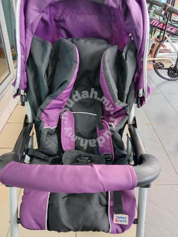 sweet cherry stroller purple