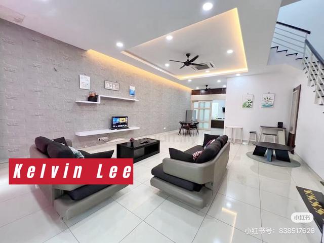 Taman Jasa Intan 2-Storey Terrace Superlink Full Furnish Alma Bm 1