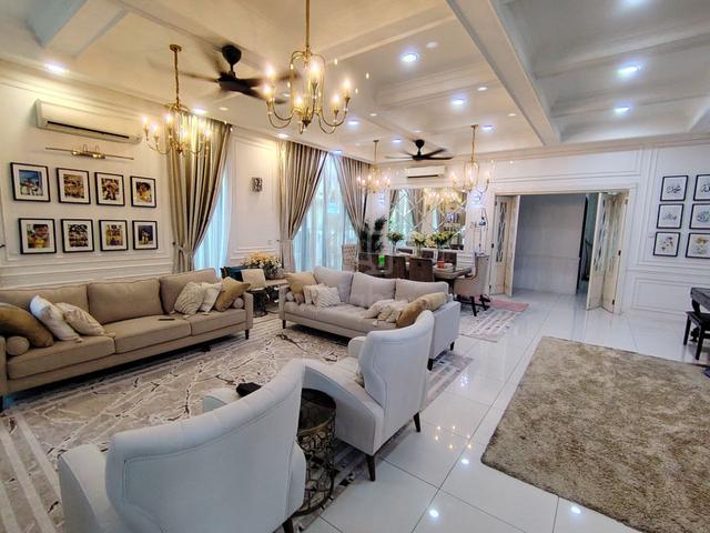 For Sale - Fully Furnished & Renovated Semi D Lukisan 2 Alam Impian 1
