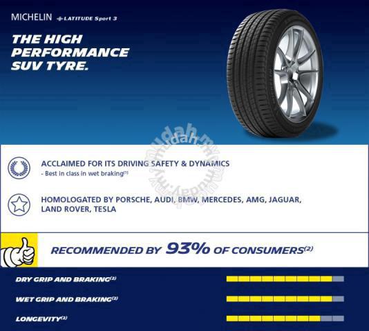 285 40 20 michelin latitude sport 3 glc tyre tire - Car