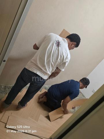 SUPPLY INSTALL VINYL l 3mm l thick l design kayu l - photo 6 of 6