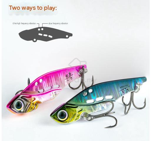 SKYGITZ MALAYSIA SPYSPIN BADONG V2 SPINTAIL lure - photo 3 of 6