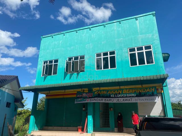 Sewa rumah/ kedai/ stor/ gudang di kedai jelawat Bachok 1