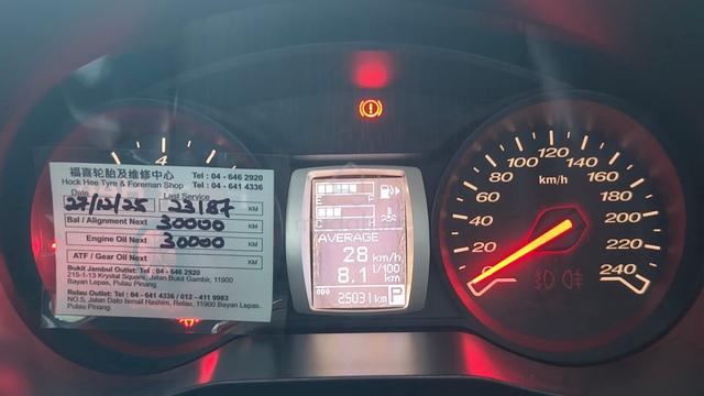 Proton Persona 1.6 cvt auto 2017 super low mileage - 2