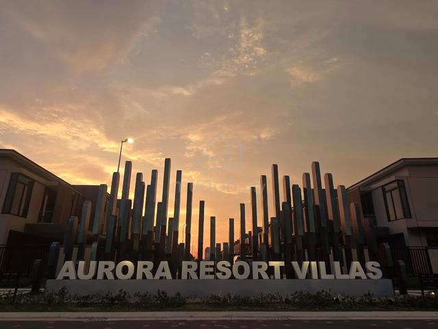 For Rent Double Storey House Aurora Sentral Resort Villa Iskandar Pute 1