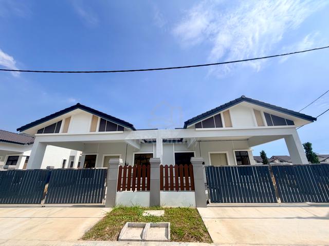 Full Loan Freehold 36x85ft Single Storey Semi D Jasin Mydin Melaka Tol 1