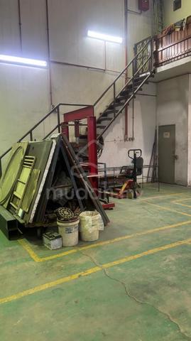 Ready Cf 25x100 1.5 Storey Factory Bandar Sultan Suleiman North Port 1