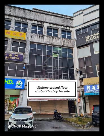 Extra large ground floor shop for sale at Stutong 1