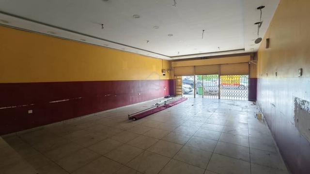For Rent Taman Sungai Kapar Indah single storey shoplot near toto shop 1