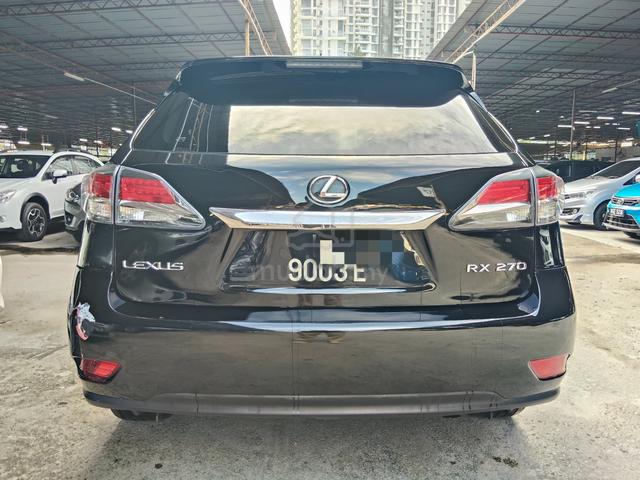 2012 Lexus RX270 2.7 IAR-FE FACELIFT SUN ROOF (A) - 5
