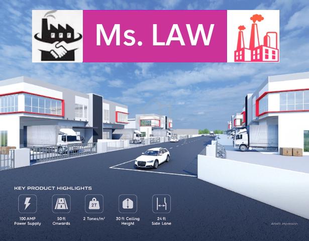 New 2 Storey Semi D Factory Project at Permatang Tinggi Bukit Minyak 2