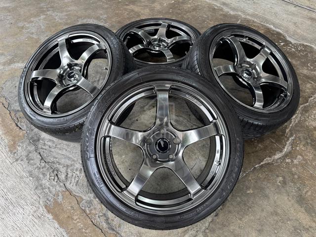 Sport rim second 18 advan TC4 WTR siap tayar civic - photo 4 of 6