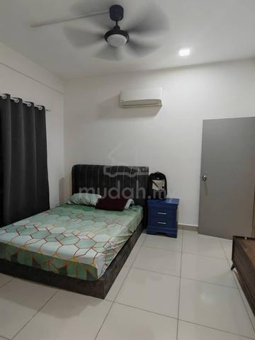 GResidence Plentong Master bedroom bilik sewa Pasir Gudang Seri Alam 1