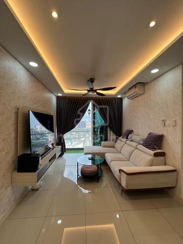 Service Residence for Rent, 3 Bedroom, 1001 sq.ft, Sentul Point Suite ...