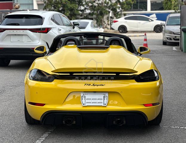 2022 Porsche 718 4.0 SPYDER RS (A) - 2