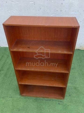 YF18AA Almari Rak Buku Kayu 3 x 5.3 Feet 4 Tier - photo 6 of 6