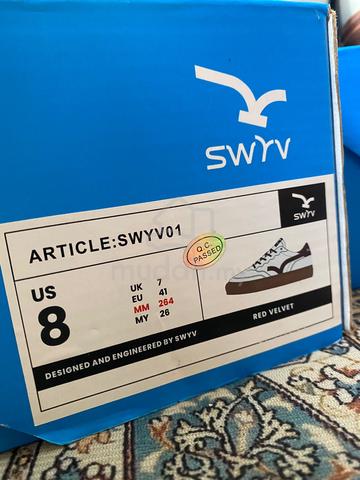 Sneakers - SWYV S01 : RED VELVET (Burgundy) - photo 3 of 3