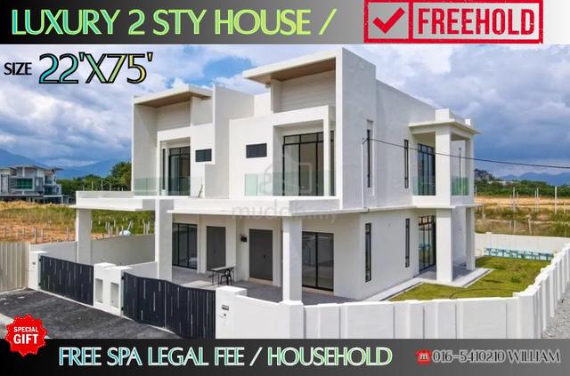 New super link freehold 2sty House👍price👍promo/Big Size&Beautiful 🏠 1