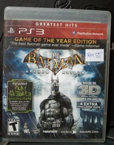 Ps3 Batman Arkham Asylum - Games & Consoles for sale in Papar, Sabah