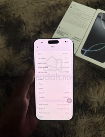 Apple iPhone 16 Pro Max 256 GB - photo 3 of 6