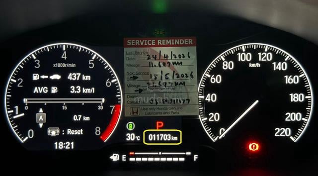 HATCHBACK 2023 Honda CITY 1.5 V SENSING (11K KM) - 5
