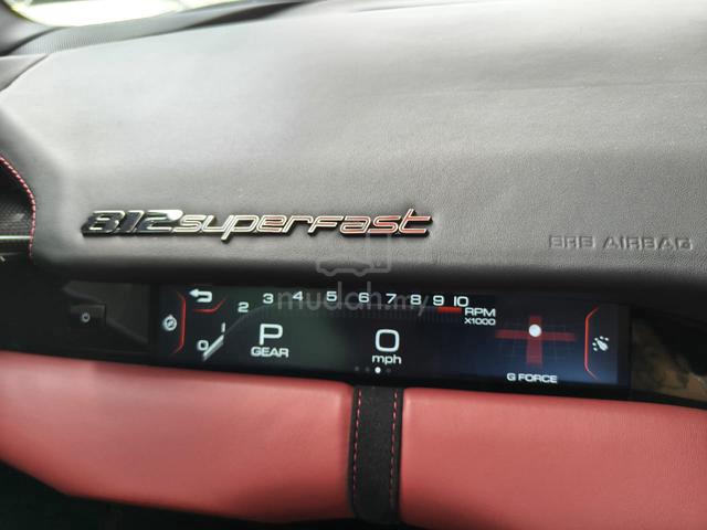 2021 Ferrari 812 6.5 SUPERFAST (A) CARBON,21 UNREG - 2