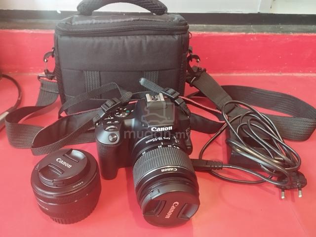 Canon EOS 250D DSLR + 18–55mm Kit Lens + 50mm STM  - photo 2 of 6