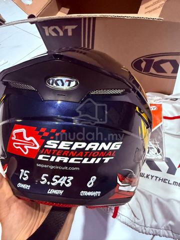 Helmet KYT TTR JET SEPANG CIRCUIT M - photo 4 of 5