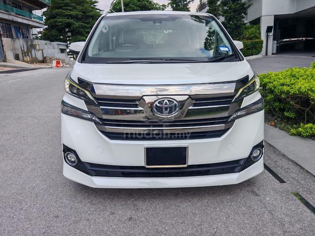 2016 Toyota VELLFIRE 2.5 ZG (A) CBU BY TOYOTA - 2