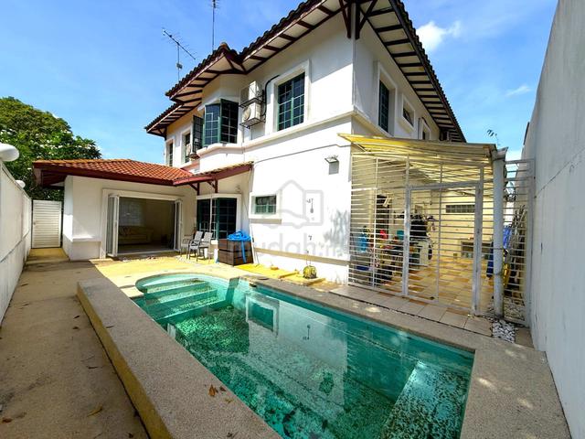 CHEAPEST! Endlot Semi-D Double Storey with Pool Taman Tiara Kemensah 1