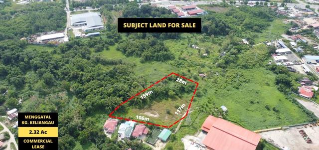 SALE KK Jalan Tuaran CL Flat Industrial Land Selling below MV 2.32Ac 1