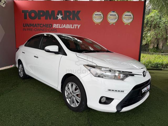 2018 Toyota Vios 1.5 E White 107K KM - 1