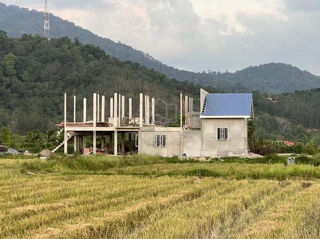 rumah separuh siap di langkawi utk dijual 1