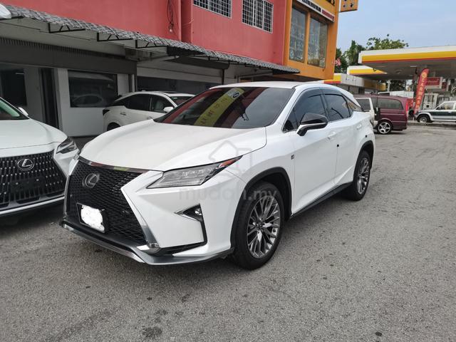 2016 Lexus RX200 2.0 T F SPORT (A) REG 2022 - 2