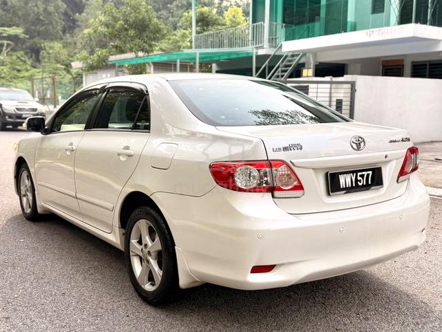 2012 Toyota COROLLA 1.8 ALTIS E MY08 E140 - 2
