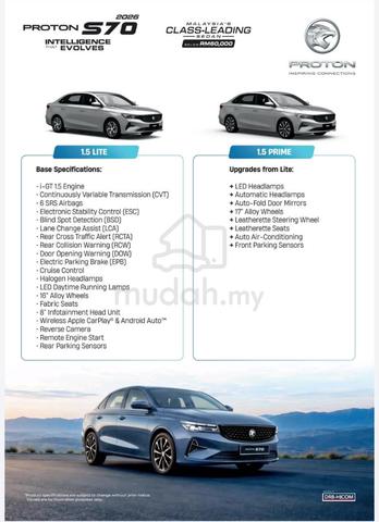 2026 New Proton S70 1.5L NA - OPEN FOR BOOKING - 1