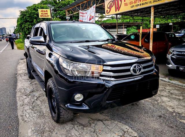 Toyota HILUX 2.4L(A)REVO D/C G VNT 4wd 4X4 pickups - 4