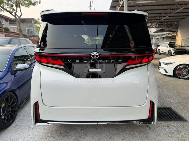 2025 Toyota VELLFIRE 2.4 Z PMR PROF 2PD 7STR 4K KM - 2