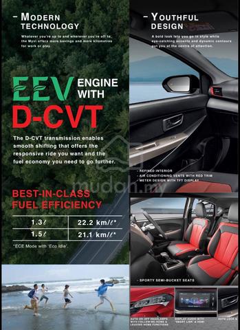 2026 Perodua MYVI 1.5 AV MY17 M800 D51A FACELIFT - 2