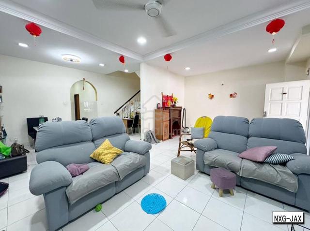 Sanggul Bandar Puteri Klang 2 Storey 22x75 Renovated Kitchen Extended 1