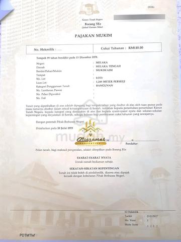 Bunglow dan Tanah 1