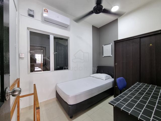 Bilik Single Female | Fully Furnished | Ada Wifi | Bandar Sunway 1