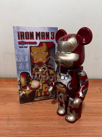 New BE@RBRICK 400% MARVEL IRON MAN MARK - photo 3 of 5