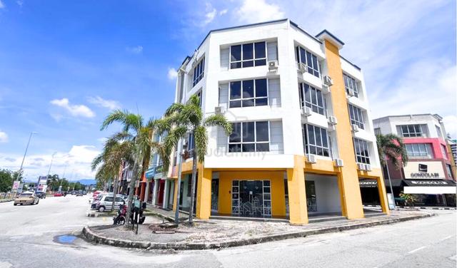 Bandar Meru Raya Tenanted Freehold Corner Shop Below Bank Value Ipoh 1