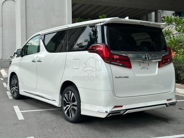 2023 Toyota ALPHARD X BKIT SCRIM LEATHERSEAT OFFER - 2